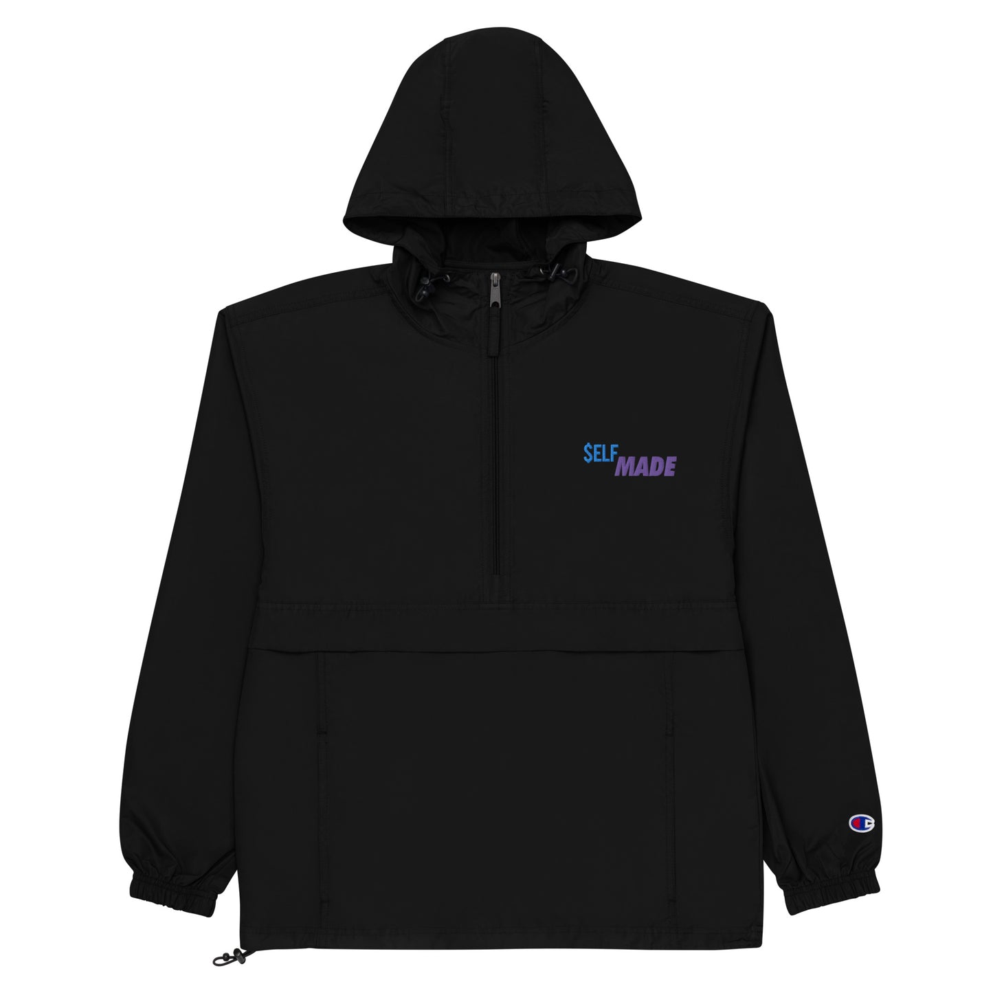 Self Made Embroidered Champion x Lacing Up Packable Jacket