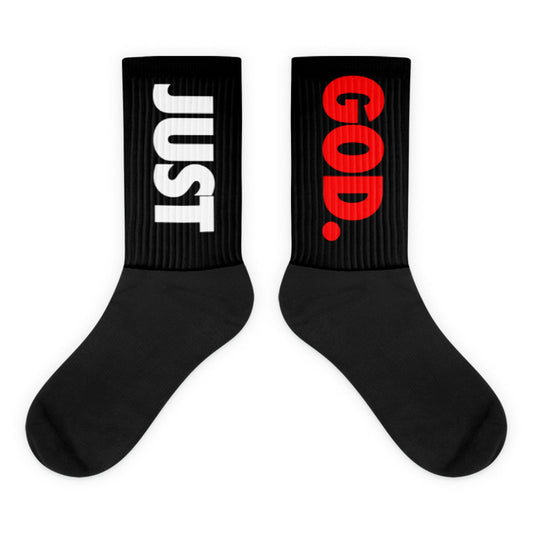 Just God custom socks - SneakerOutfits