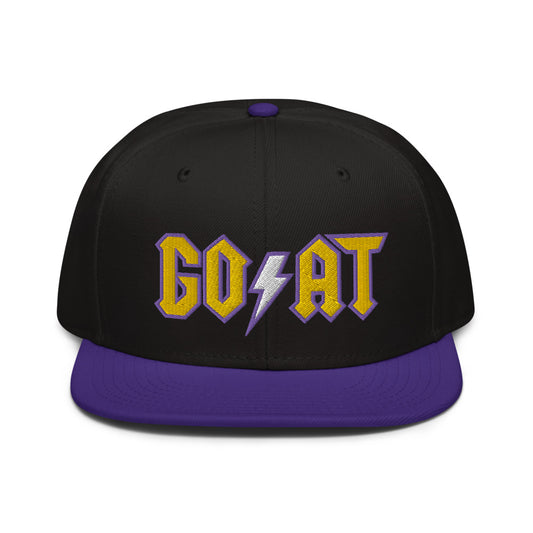 GOAT Lakers Snapback Hat - SneakerOutfits