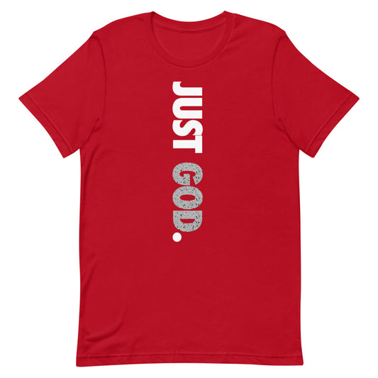 Just God Red T-Shirt - SneakerOutfits
