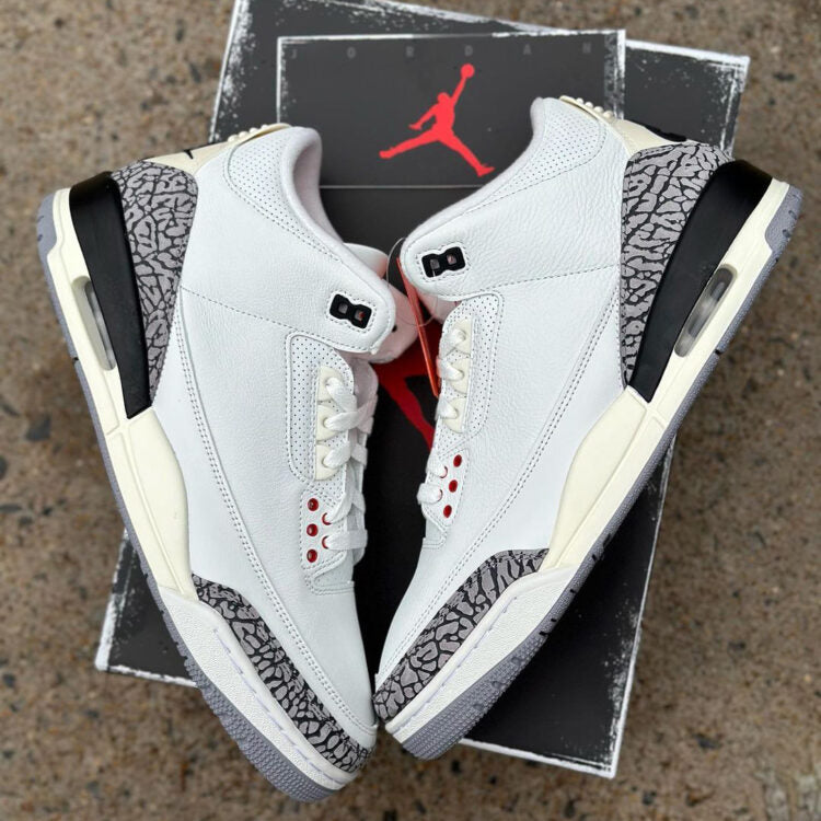 Jordan 3 white cement reimagined Collection