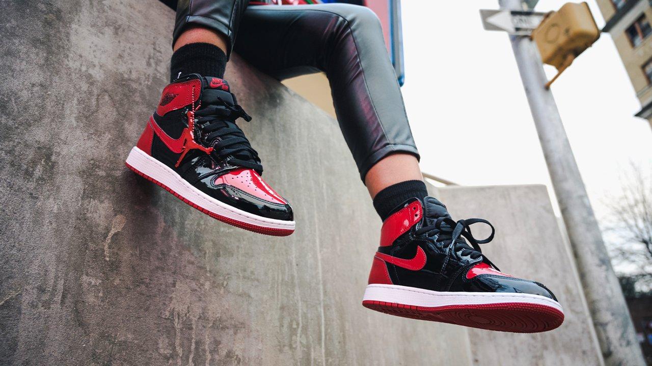 Jordan 1 Patent Bred Collection
