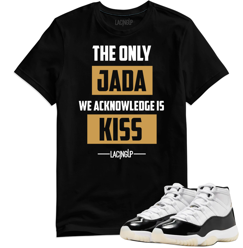 Jordan 11 Gratitude kiss black tee-Lacing Up