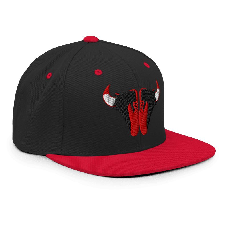 Bull Horns flu game 12 snapback