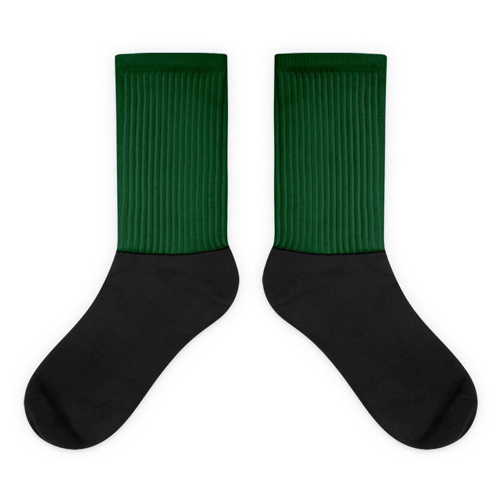 Oxidized Green Socks