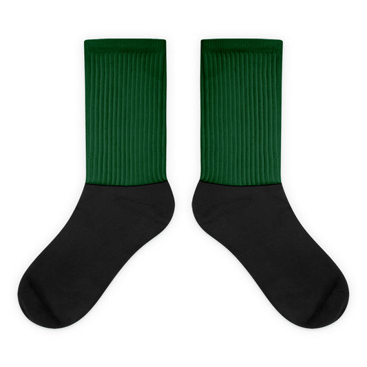 Oxidized Green Socks