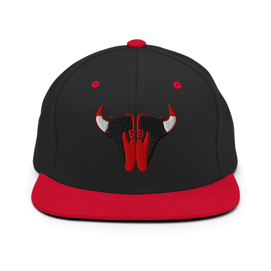 Bull Horns flu game 12 snapback