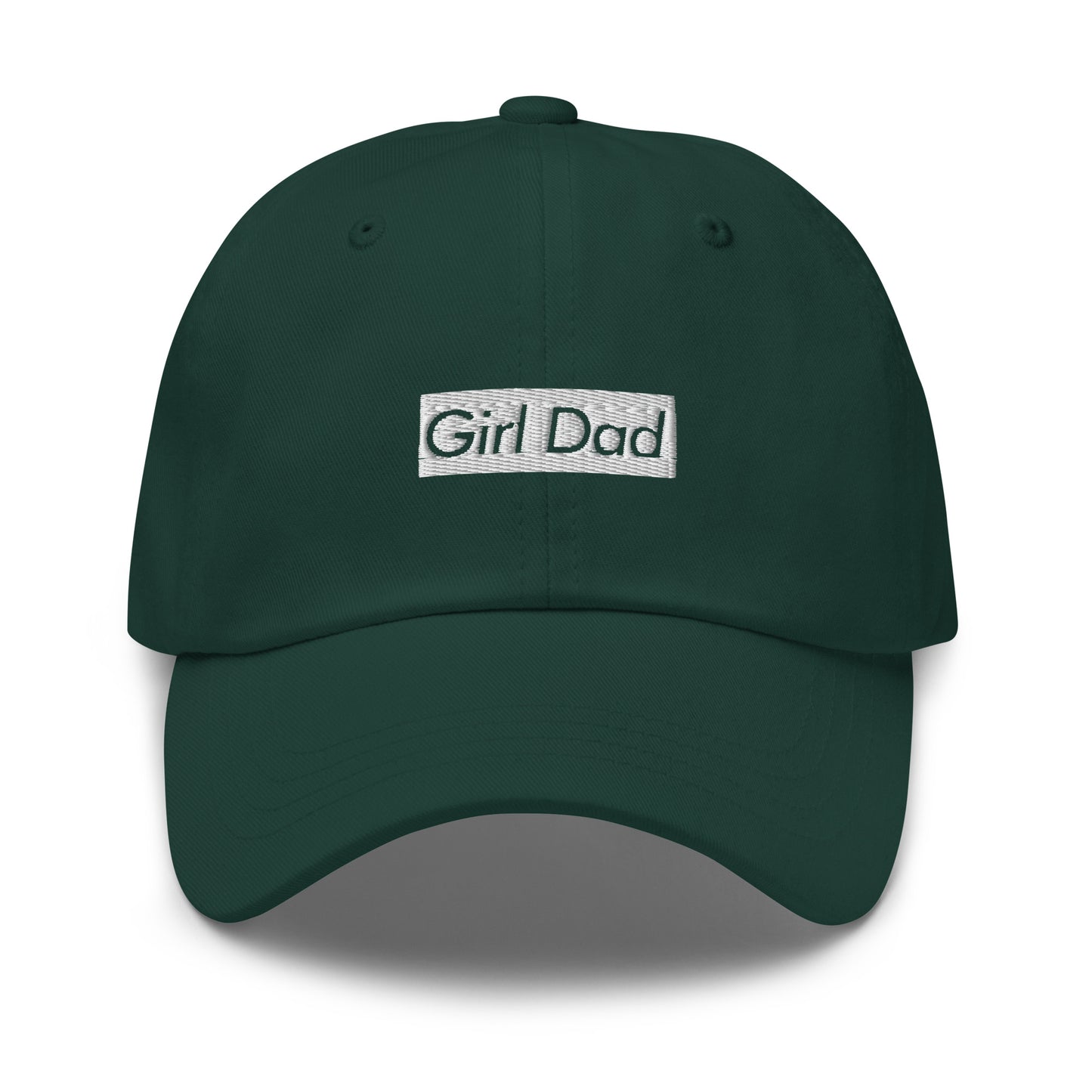 Girl Dad Green Dad Strap back hat