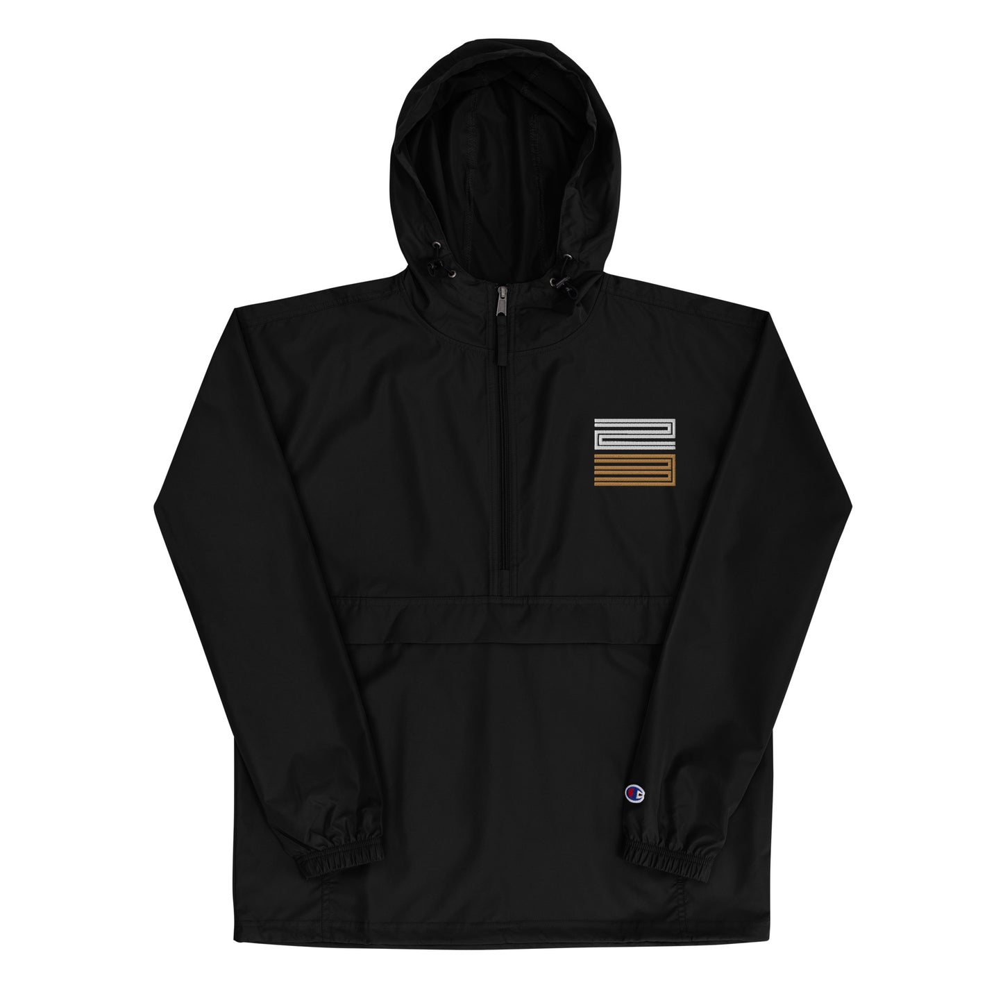 23 Lacing Up x Embroidered Champion Packable Jacket