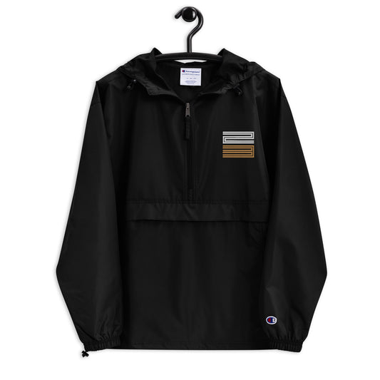 23 Lacing Up x Embroidered Champion Packable Jacket