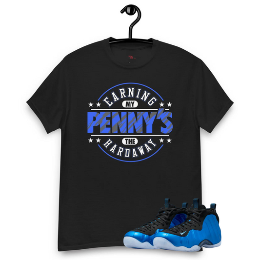 Air Foamposite One 'Royal' Hardaway black tee