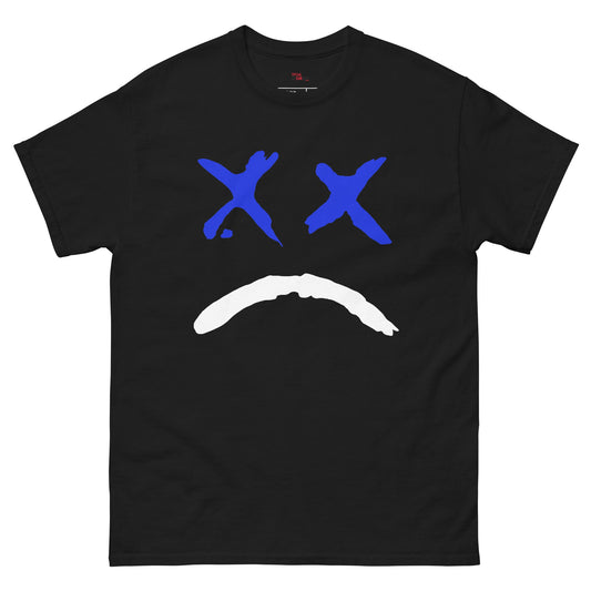 Air Foamposite One 'Royal' sad face black tee