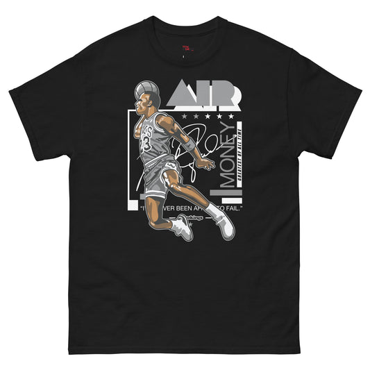 Jordan 12 wolf grey air black tee