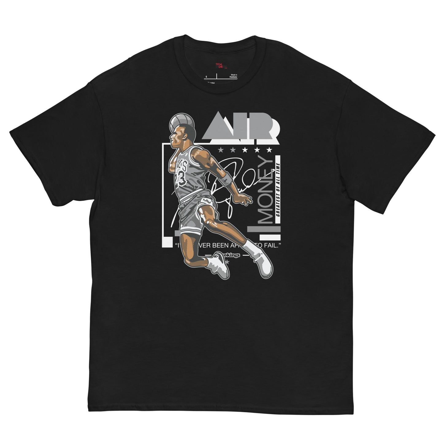 Jordan 12 wolf grey air black tee