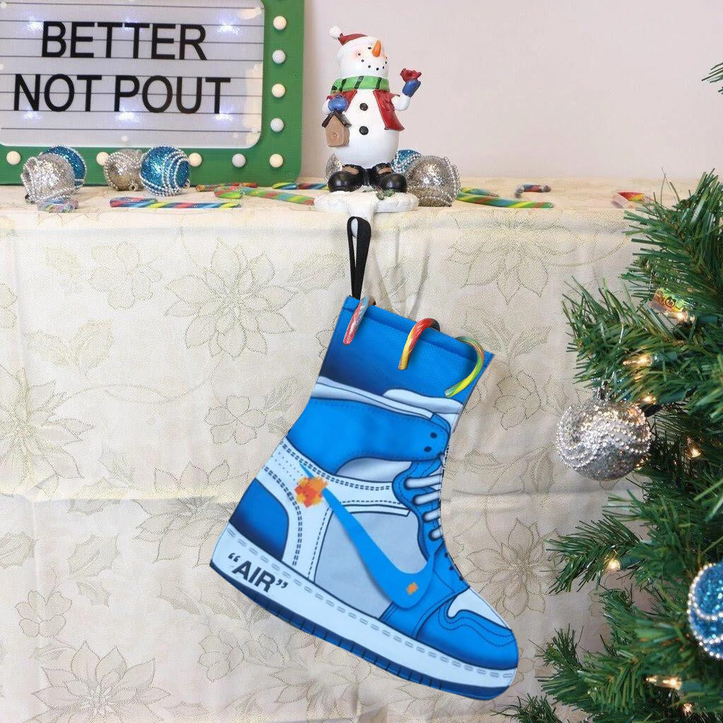 Jordan 1 UNC Virgil off white Sneaker Christmas Stockings 2021 - SneakerOutfits