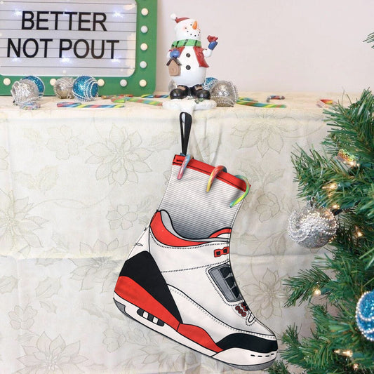 Jordan 3 fire red cement 2020 Christmas Stockings - SneakerOutfits