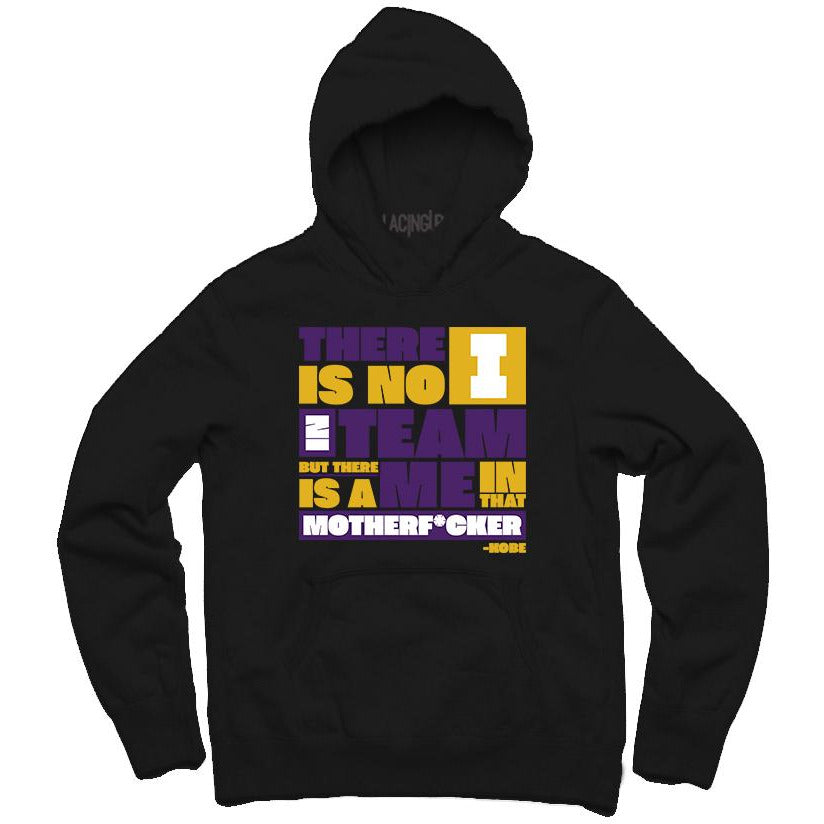 No I in team black hoodies-Lacing Up - SneakerOutfits