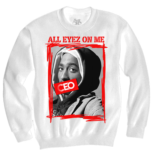 All eyez on me white sweater-Young Ceo
