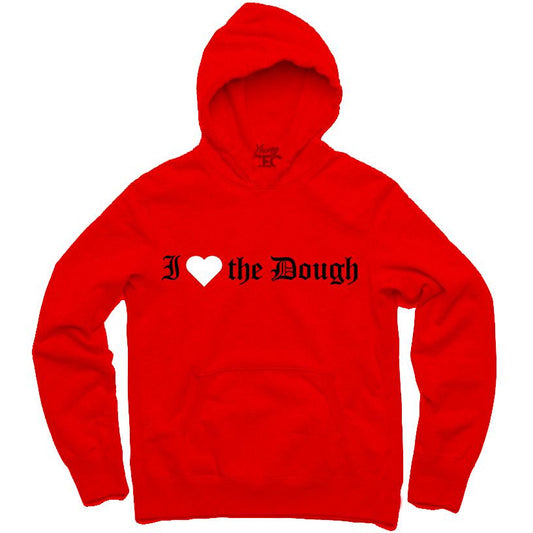 YOUNG CEO- I (HEART)THE DOUGH RED HOODIE - SneakerOutfits