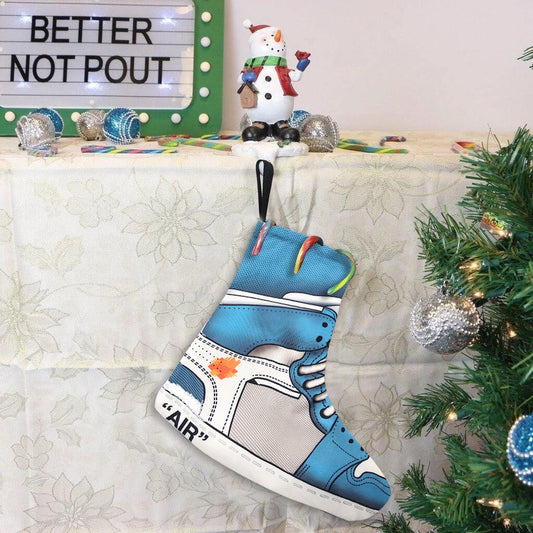Jordan 1 Virgil UNC 2021 Christmas Stockings - SneakerOutfits