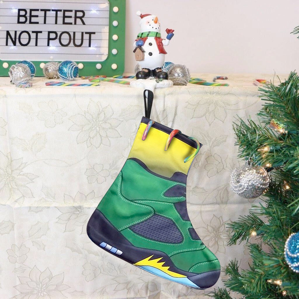 Jordan 5 Oregon 2020 Christmas Stocking - SneakerOutfits