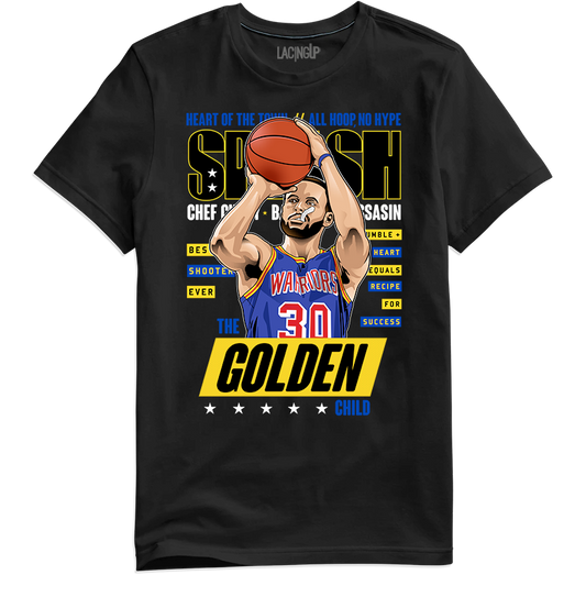 Steph Finals MVP white/black tee-Lacing Up