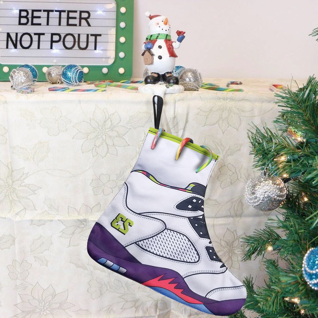 Jordan 5 Bel Air 2020 Christmas Stockings - SneakerOutfits