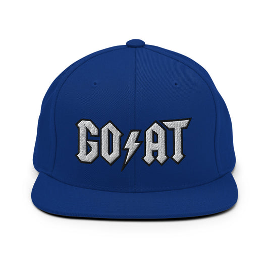 Goat Snapback Royal Blue Hat - SneakerOutfits