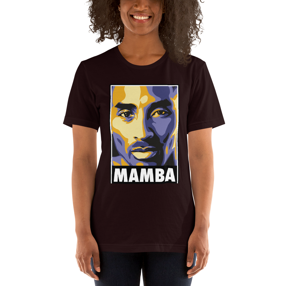 Mamba potrait black Short-Sleeve Unisex T-Shirt - SneakerOutfits