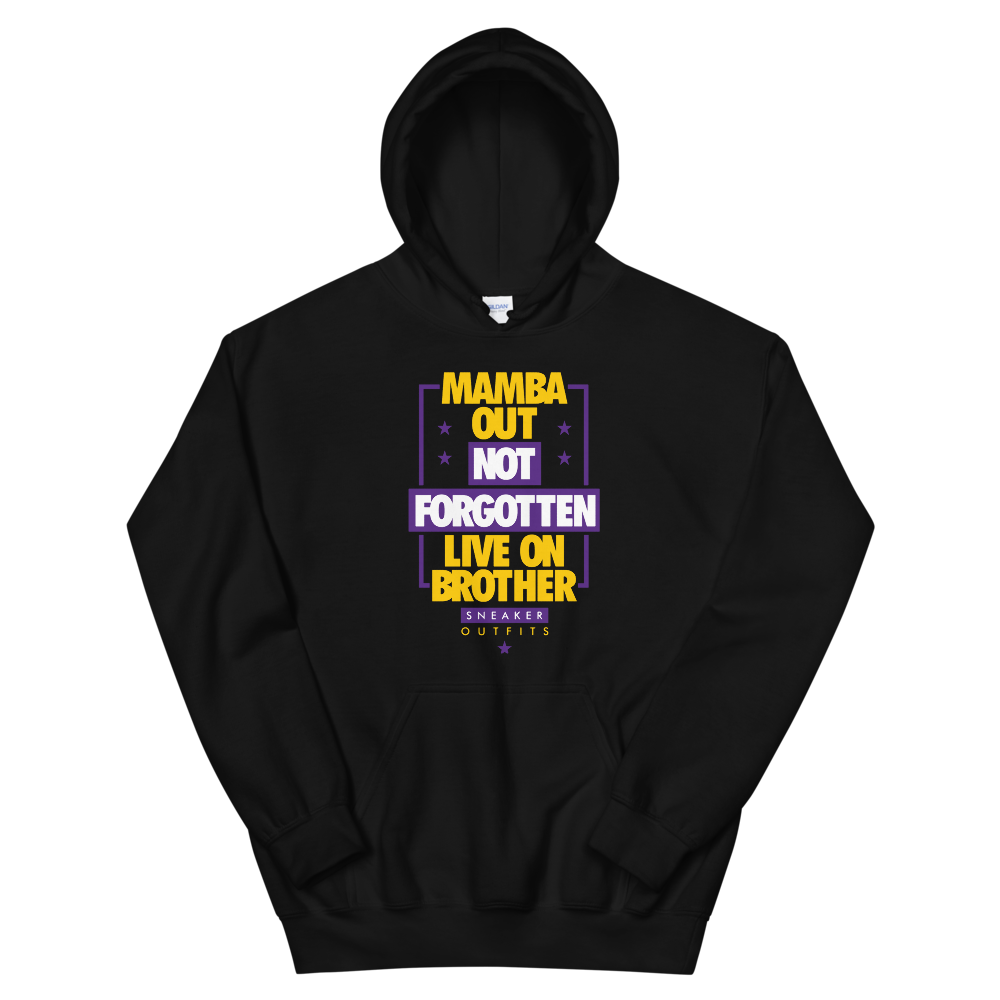 Mamba Out black Unisex Hoodie - SneakerOutfits