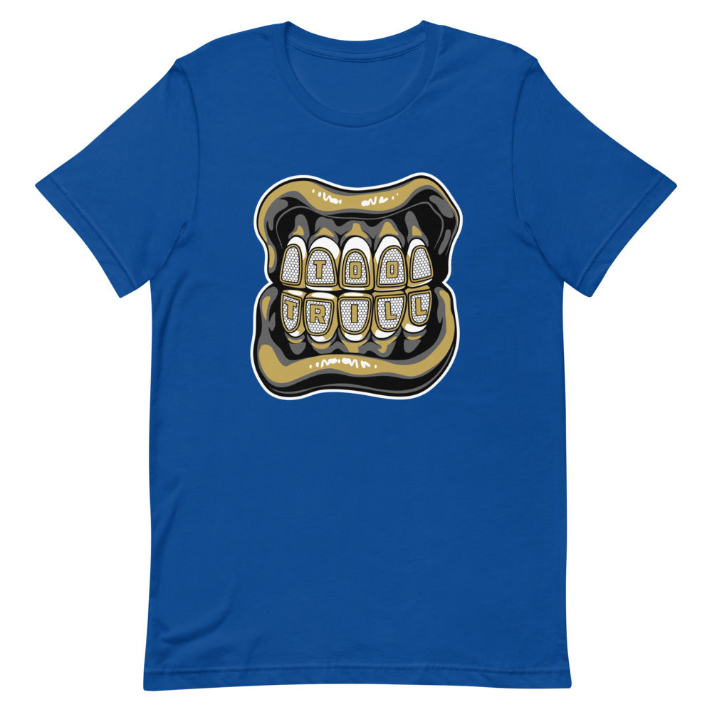 Too Trill Royal Blue T-Shirt - SneakerOutfits